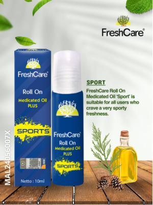 Roll-On Medicated Oil Plus Sports 10ml