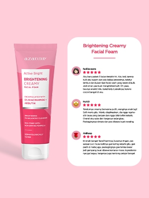 Brightening Creamy Facial Foam 50gm