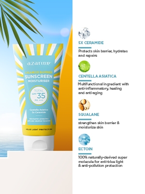 Cicamide Barrier Sunscreen Moisturiser SPF35 40gm